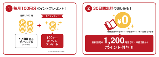 コミック.jpの無料お試し